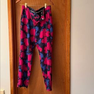 Banana Republic Avery Floral Crop Ankle Pants